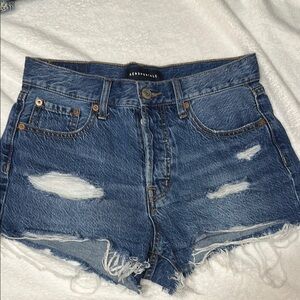 Aeropostale Blue Jean Shorts Classic Style